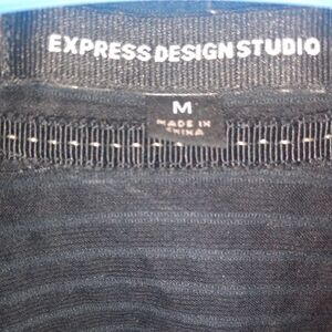 Five shirts/tops, one sweater dress, & 1 cardigan sz.m (will fit sz. s as well)!